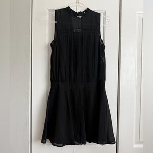 Elegant Black Sleeveless Dress